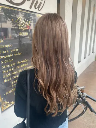 ロング カラー BENIHA  ︎︎のヘアスタイル