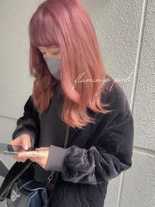 セミロング カラー カラーパティシエ facce🌼ikoのヘアスタイル