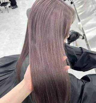 ロング 淡色ラベンダー♡ ニーナ🎀🦙のヘアスタイル