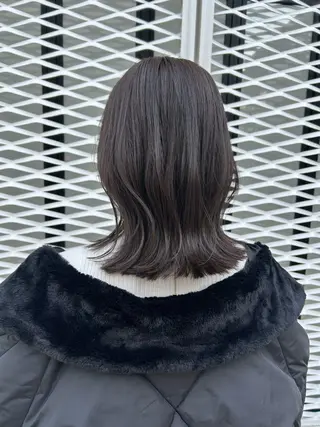 ミディアム カラー ヘアアレンジ yuka .のヘアスタイル