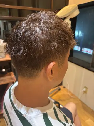 パーマ メンズ おもだか　がく /レディースカットのヘアスタイル