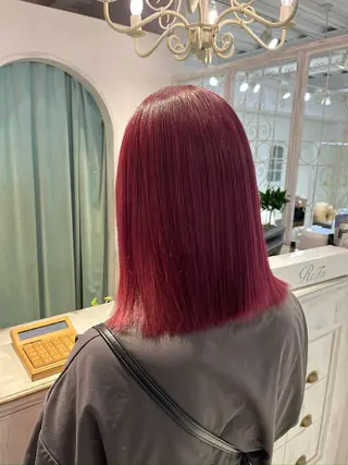 ミディアム 杉浦 悠月のヘアスタイル