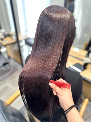 ロング カラー ︎︎カイ ミズキ 🐰𝜗𝜚のヘアスタイル