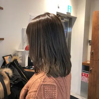 ミディアム カラー レイヤー,ボブ / 彩未のヘアスタイル