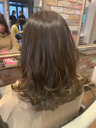 ロング カラー 三瓶 龍皇のヘアスタイル