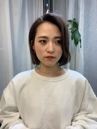 ショート ボブ/髪質改善カラー Natsuのヘアスタイル