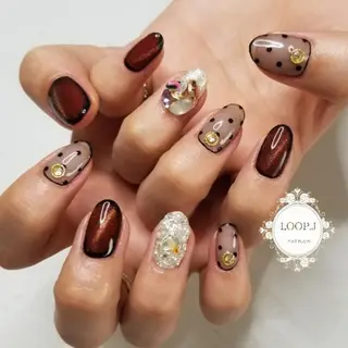 ネイル おおくぼ めぐみのネイルデザイン