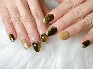 ネイル ECLAT エクラ所属・寺山 千鶴のネイルデザイン