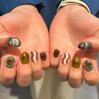 ネイル 個性派ネイル シノのネイルデザイン