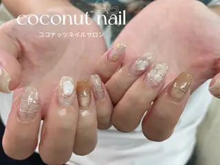 ネイル 神田 ココナッツのネイルデザイン