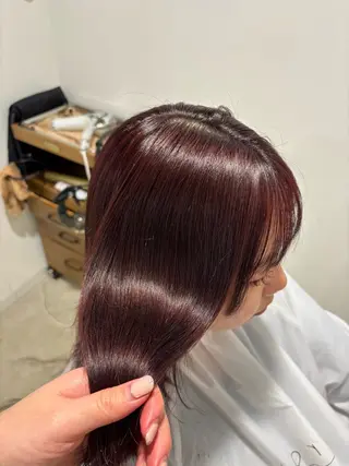 セミロング レイヤーカット🥀/ 大曽根🤍yuukaのヘアスタイル