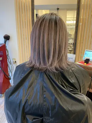 セミロング VEGA天神 ブリーチのヘアスタイル