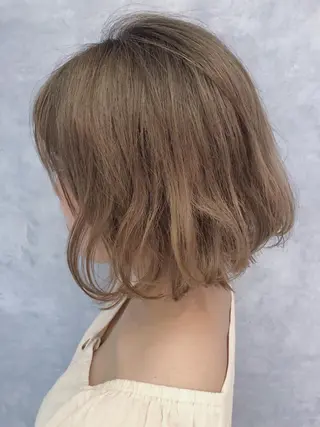 ミディアム カラー 五月女 隼人のヘアスタイル