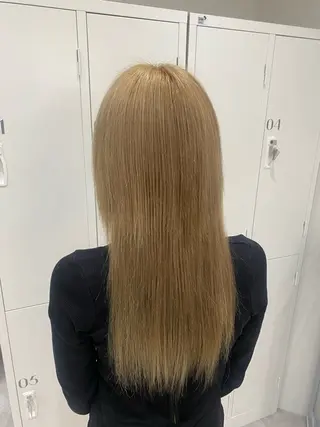 セミロング カラー ヘアアレンジ ボブ /ニュアンス/ satomi🧸💖のヘアスタイル