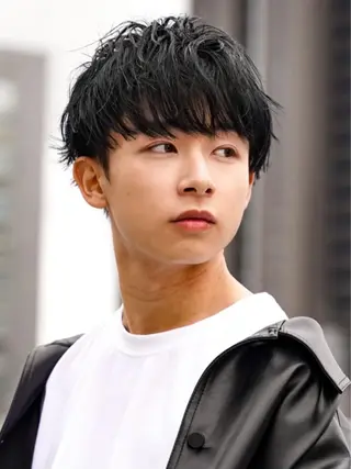 パーマ ヘアアレンジ メンズ kei/透明感カラー /縮毛矯正/メンズのヘアスタイル