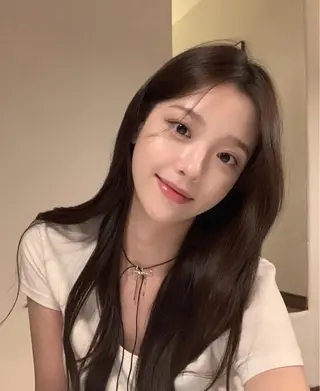 ロング カラー 莉乃/縮毛矯正/髪質 改善/艶カラーのヘアスタイル