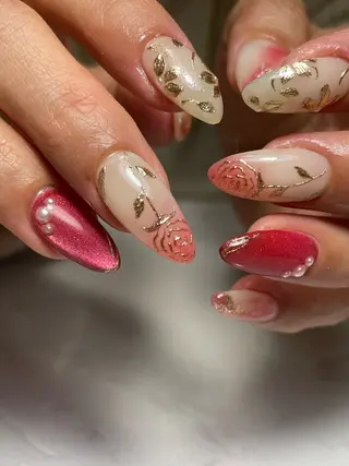 ネイル 宮當 絵里果のネイルデザイン