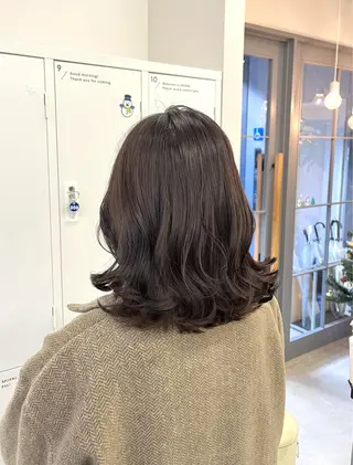 ミディアム カラー 神原 茉依🩰🪩のヘアスタイル