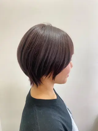 ショート 皆川 優奈のヘアスタイル