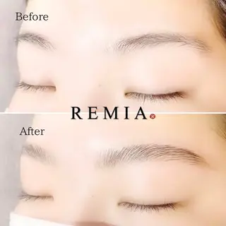 アイブロウ REMIA 横須賀中央所属・REMIA横須賀中央 翁川なぎさのマツエク・マツパデザイン