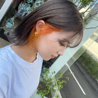 ショート カラー 松永 果菜のヘアスタイル