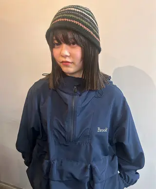 ミディアム モデル募集中🥚福岡 kii anju🐄のヘアスタイル