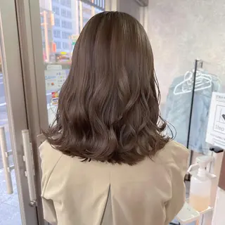 ミディアム カラー 高橋 みく/ minimのヘアスタイル