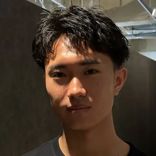 ショート パーマ メンズ 金山駅前メンズカット モデル募集 青島永透のヘアスタイル