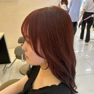 ロング Iris by artina 武蔵小杉店【イリス バイ アルティナ】所属・🎼レイヤー/顔周り カット/nene♬のヘアスタイル