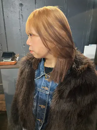 ミディアム Love&Hair Breit/店長下川のヘアスタイル