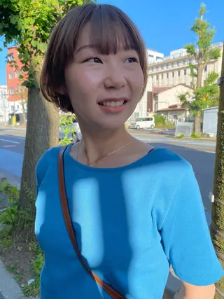 ショート カラー 小日向 沙織のヘアスタイル