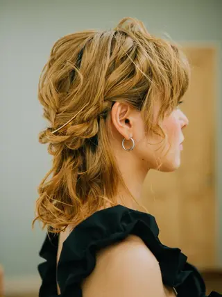 ヘアアレンジ 【デザイナー】田中 美生のヘアスタイル