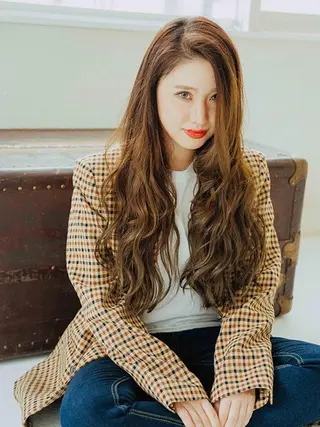 カラー benji所属・Hamatsu Misakiのヘアスタイル