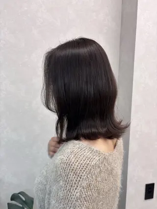 ミディアム カラー grow本八幡 横溝愛梨のヘアスタイル