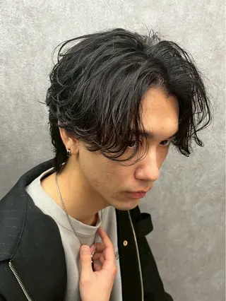 ミディアム STANCE MEN'S公式のヘアスタイル