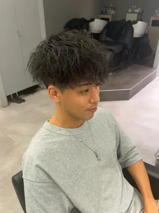 ショート パーマ特化美容師 佐藤壮流のヘアスタイル