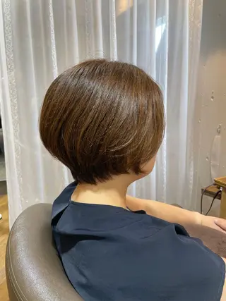 ショート カラー 似合わせカット得意 仁井亮のヘアスタイル