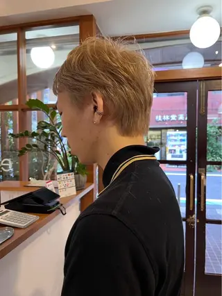 ショート カラー 洋平／ボブ🆗 似合わせカット🫧のヘアスタイル