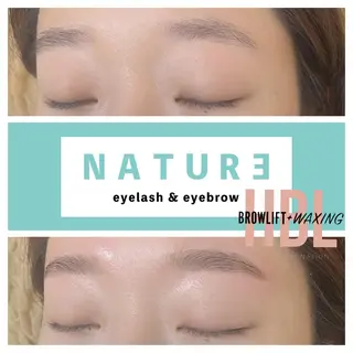 アイブロウ NATURE MIYUのマツエク・マツパデザイン