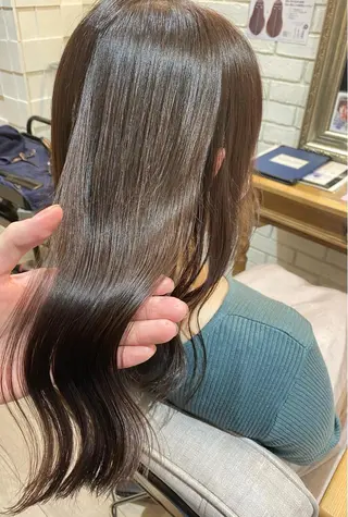 セミロング masa/ボブ特化/ ぷつっとボブのヘアスタイル