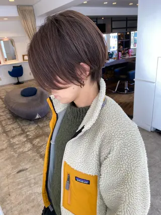 ショート chord seventhのヘアスタイル