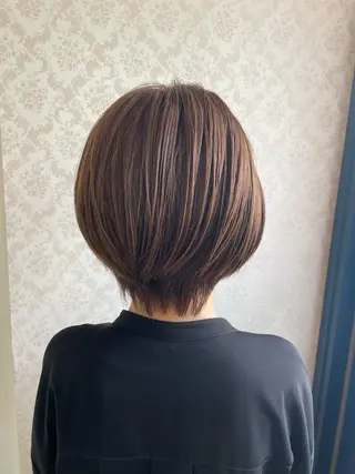 ショート ヒヨシ ルナのヘアスタイル