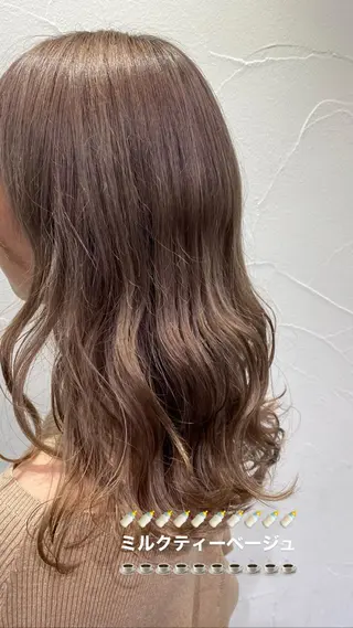 セミロング カラー メンズ特化型美容師 栗山勇人のヘアスタイル