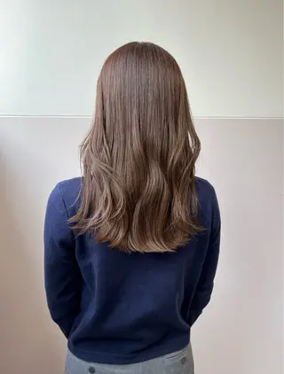 セミロング カラー 樫原裕二/レイヤー カット/透明感カラーのヘアスタイル
