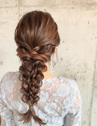 ロング 🌷横浜/レイヤー /艶カラー🌷のヘアスタイル