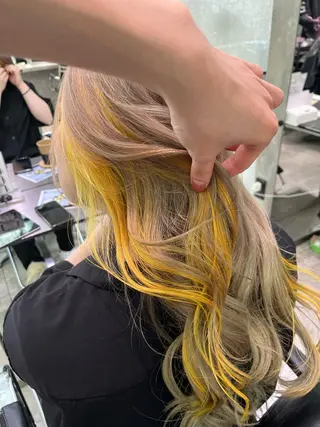 ロング オノ テンタのヘアスタイル