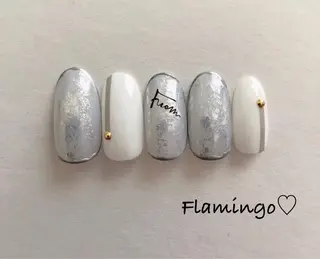 ネイル 浮きにくいフィルイン ｜上品シンプルネイルのネイルデザイン