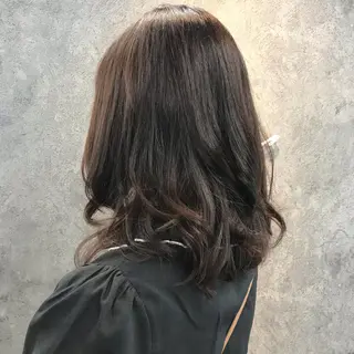 ミディアム 所渉/韓国レイヤー /ウルフカットのヘアスタイル