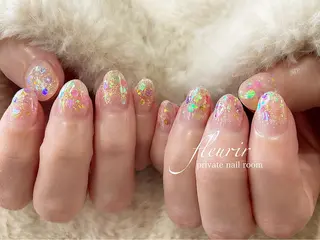 ネイル フルリール 【プライベートサロンのネイルデザイン