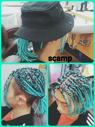 ヘアアレンジ ロング マツエク・マツパ scamp ★のヘアスタイル